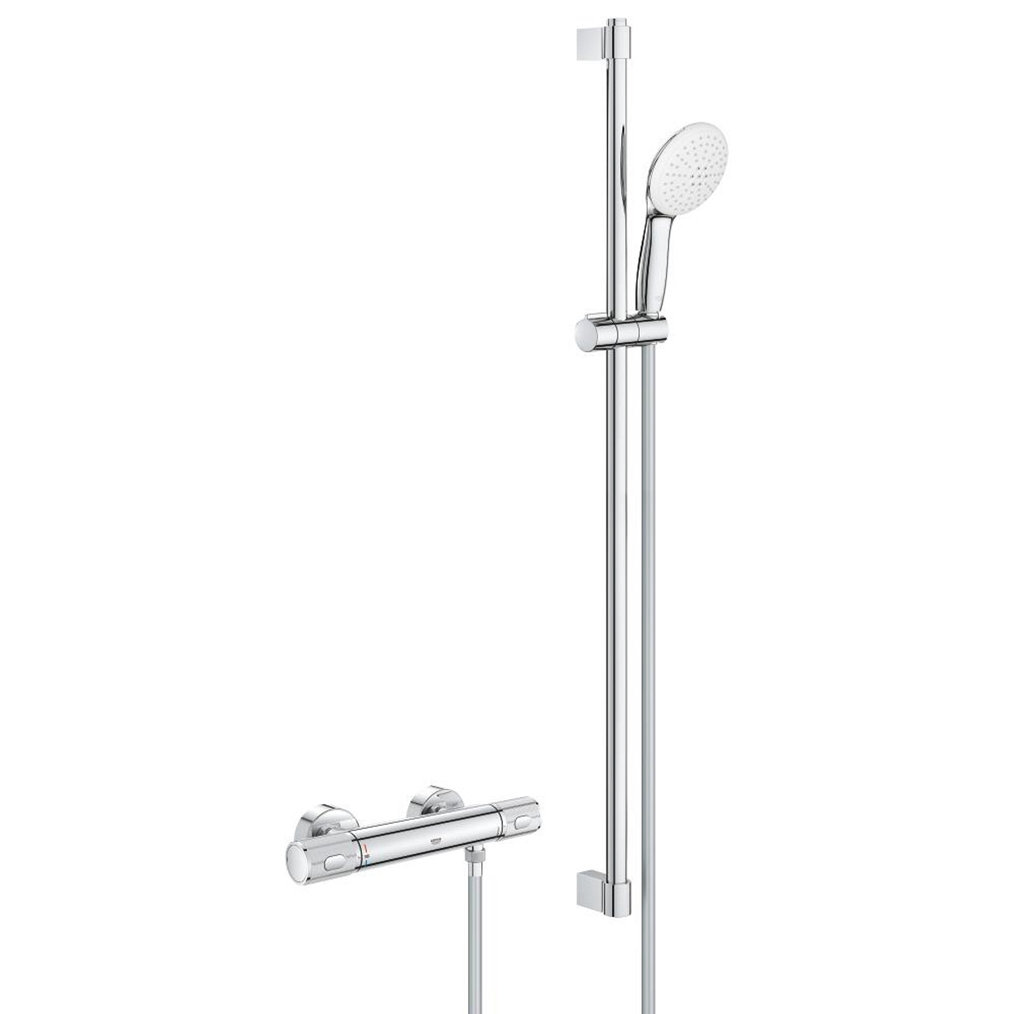 Grohe Grohtherm 1000 Performance Termostatik Duş Bataryası Krom 34835001