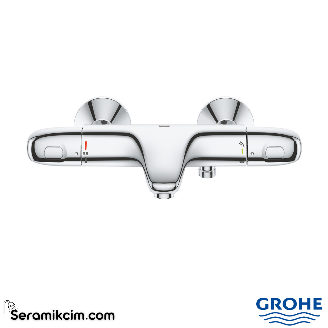 Grohe Grohtherm 1000 Termostatik Banyo Bataryası Krom 34816003 - 34816003