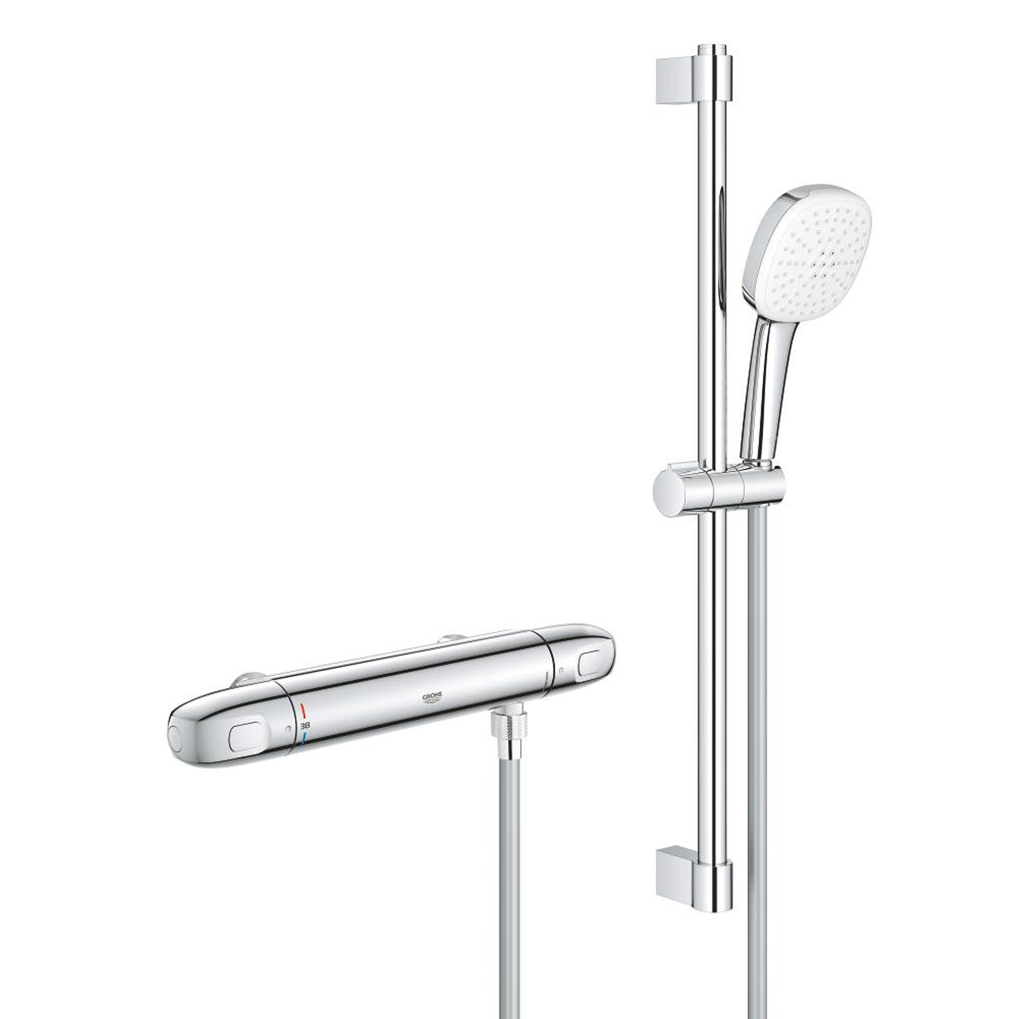Grohe Grohtherm 1000 Termostatik Duş Bataryası Krom 34819005