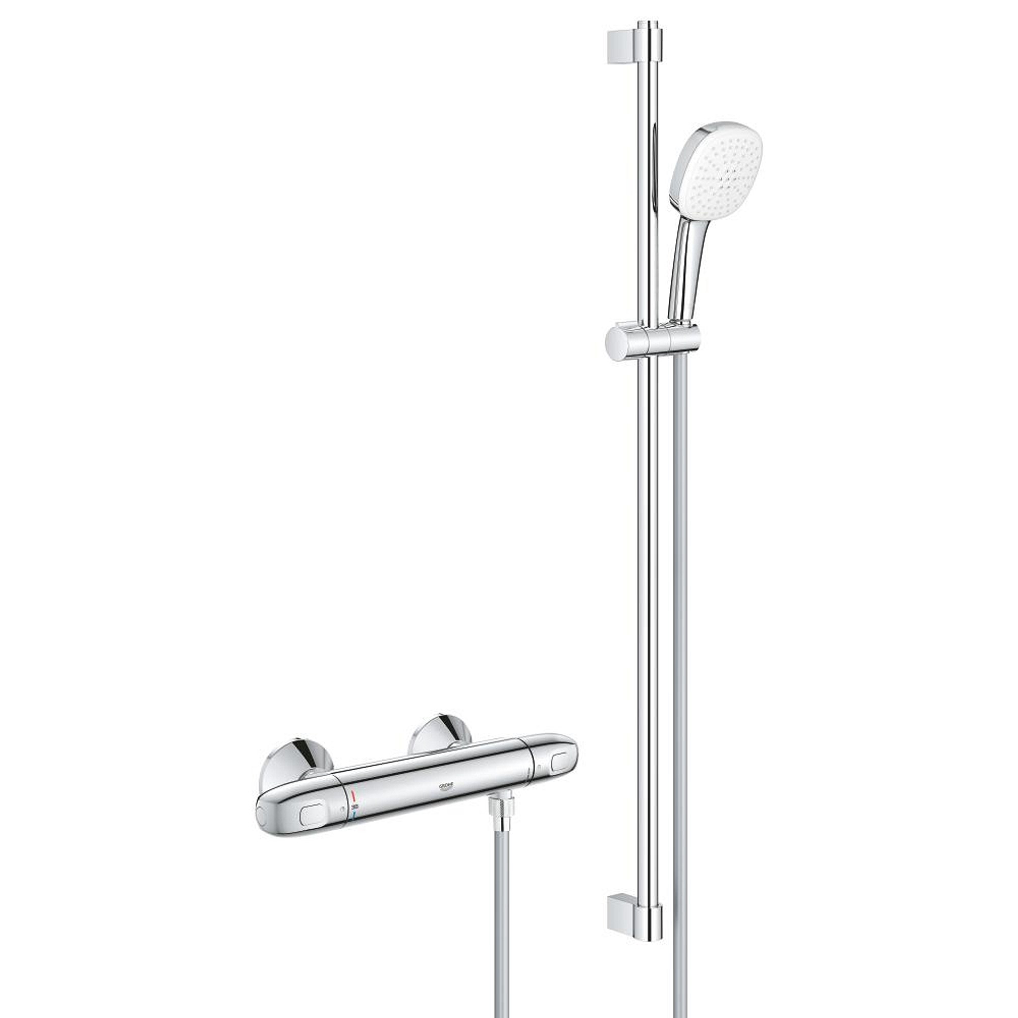 Grohe Grohtherm 1000 Termostatik Duş Bataryası Krom 34824005