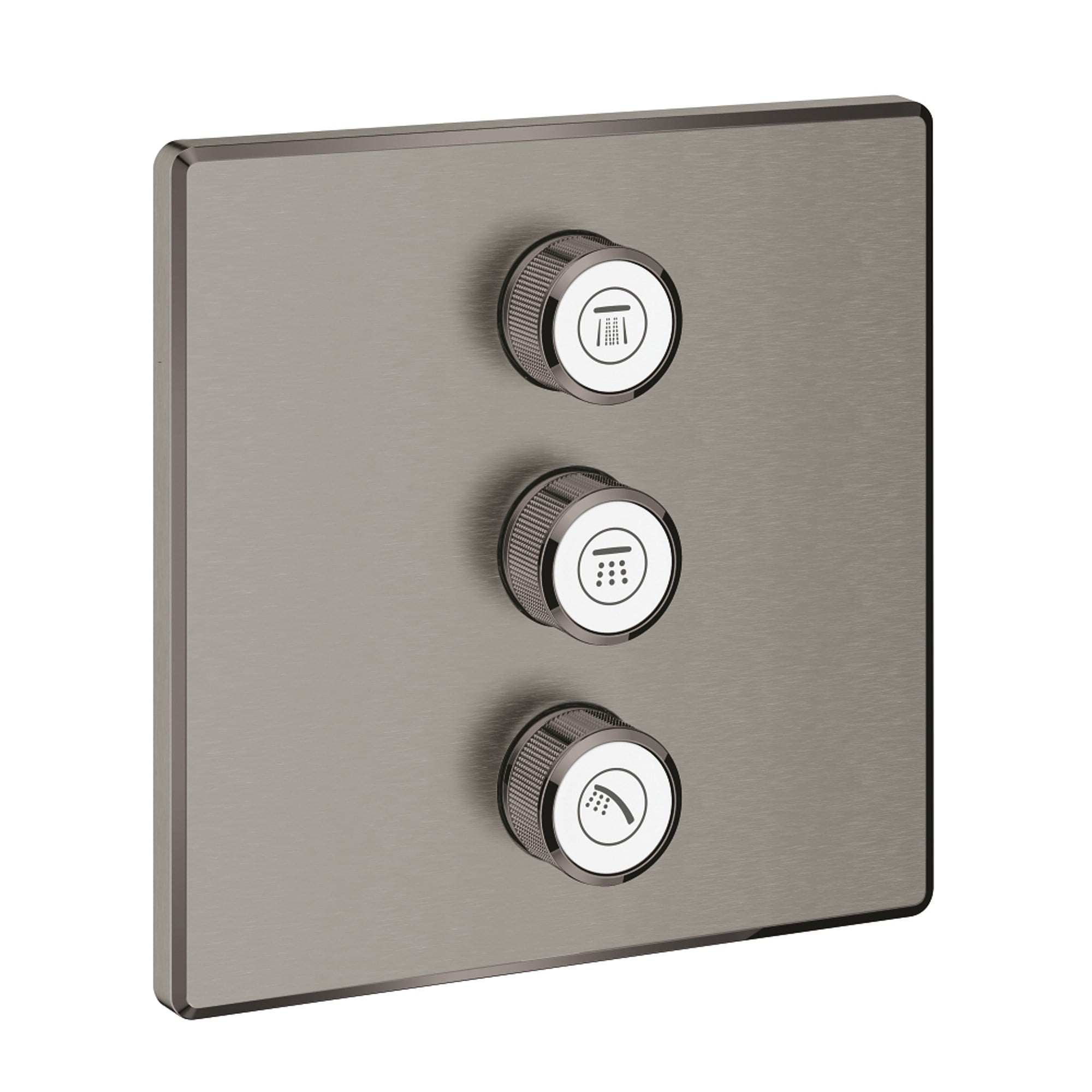 Grohe Grohtherm SmartControl 3 Çıkışlı Debi Kontrolü Sıva Üstü Grubu Fırçalı Sert Grafit 29127AL0