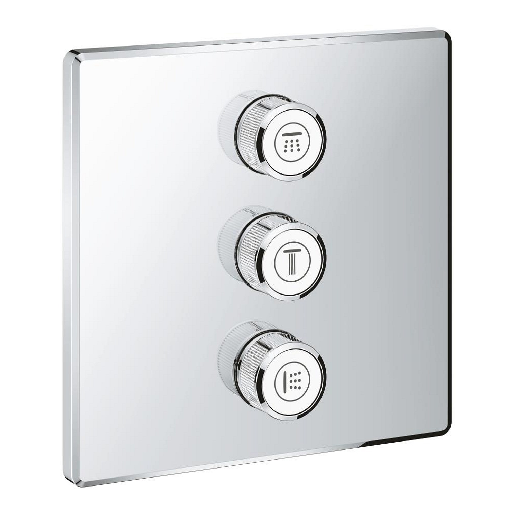 Grohe Grohtherm SmartControl 3 Çıkışlı Debi Kontrolü Sıva Üstü Grubu Krom 29127000