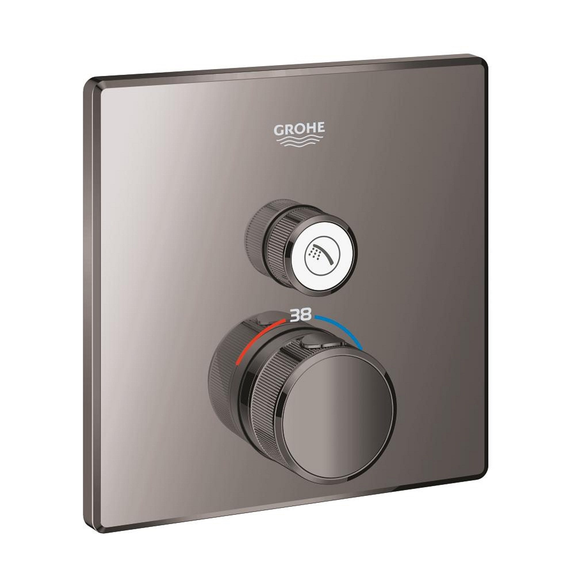 Grohe Grohtherm SmartControl Ankastre Termostatik Batarya 1 Vanalı Sert Grafit 29123A00