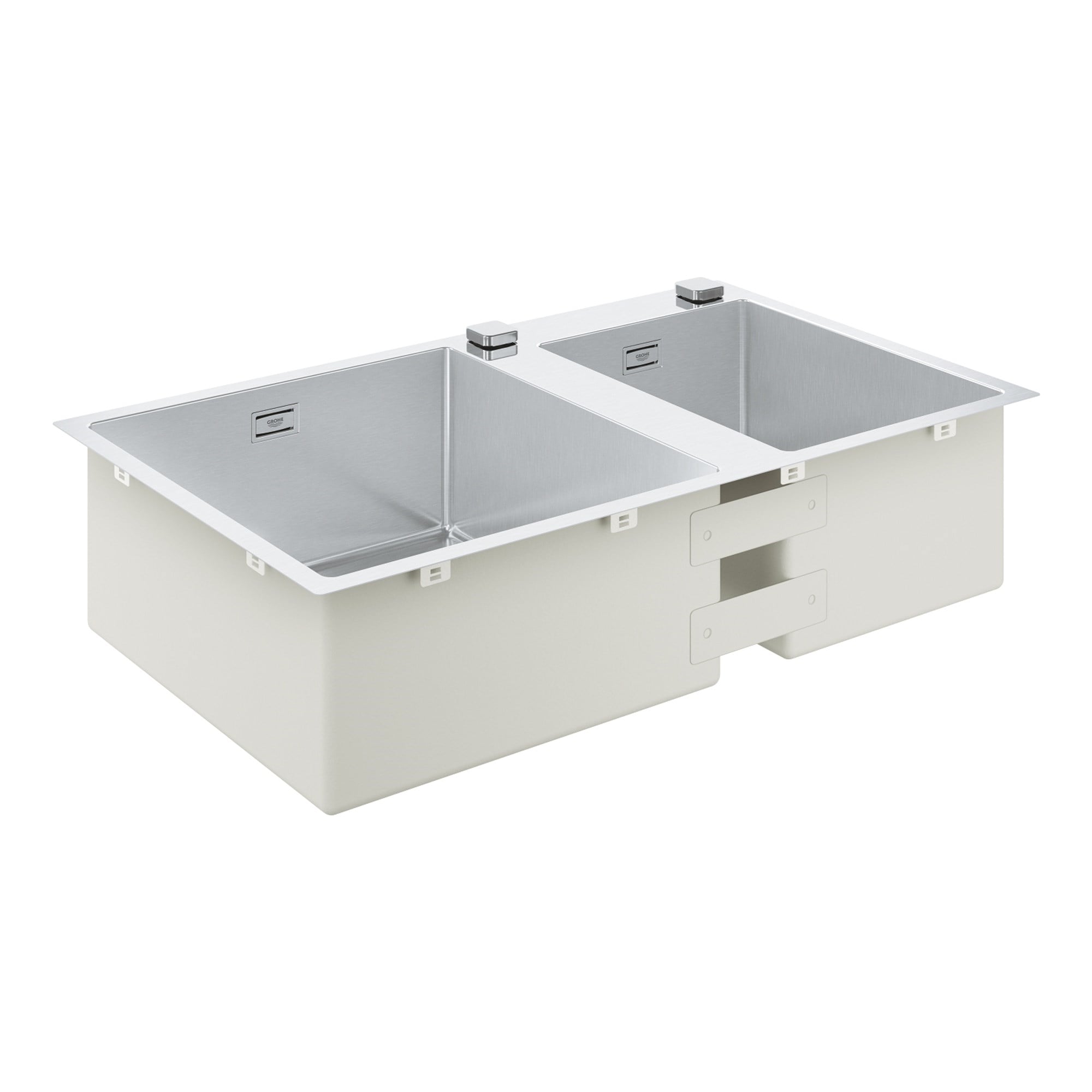 Grohe K800 Eviye 86x50 cm 2 Hazneli Paslanmaz Çelik 31855SD0