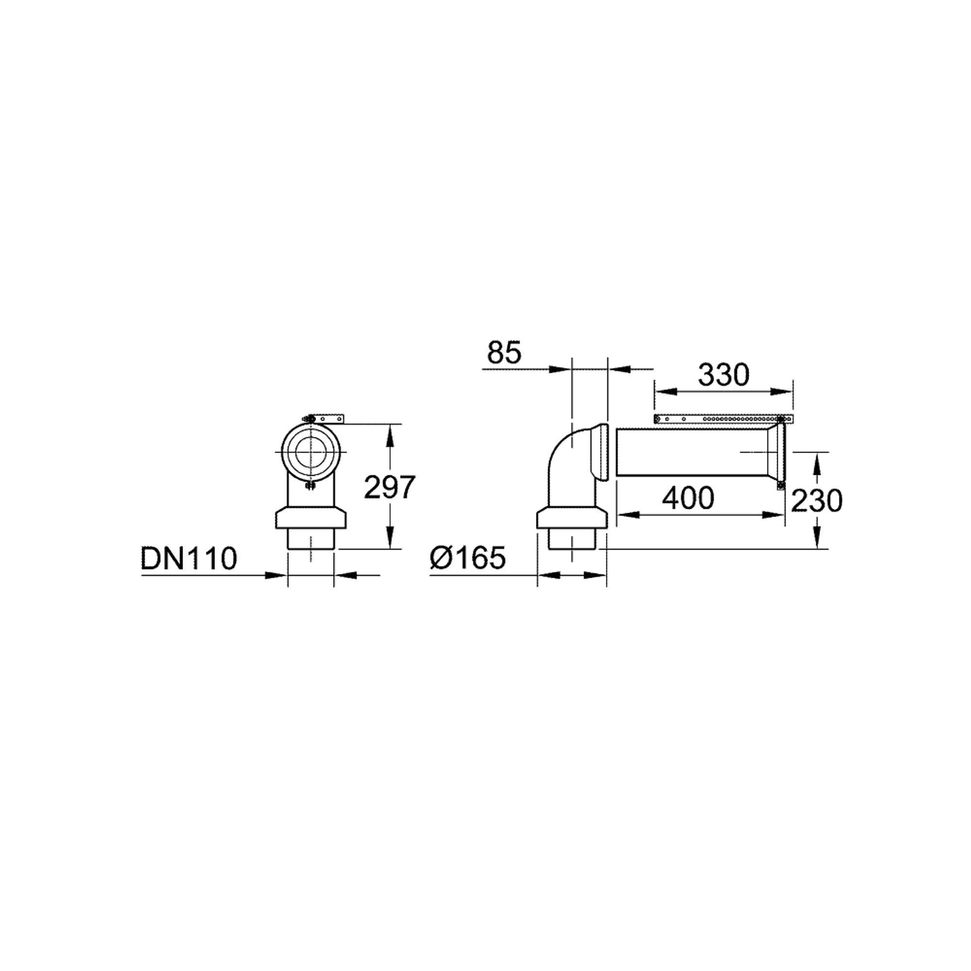 Grohe Klozet Çıkış Bağlantısı 39454000
