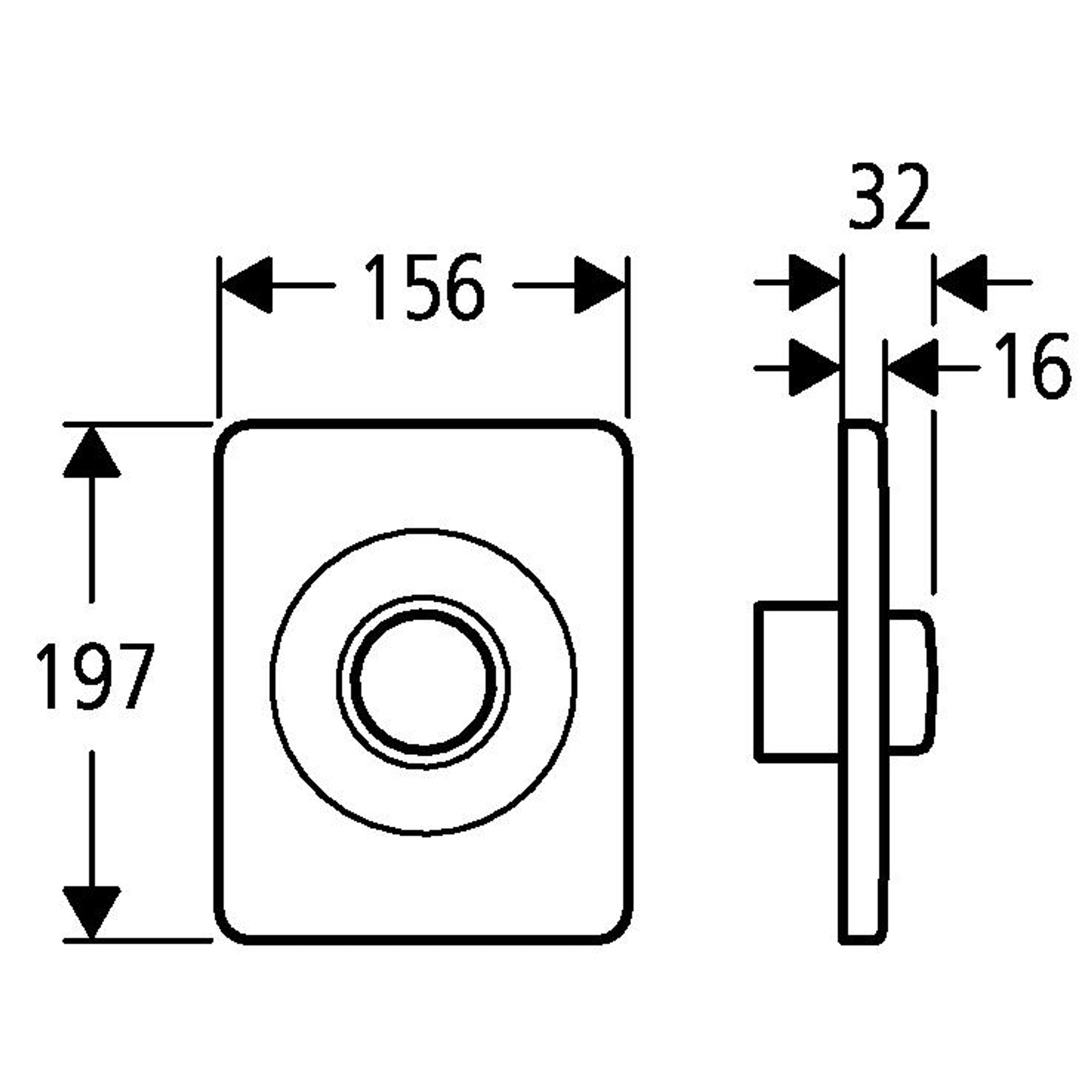Grohe Kumanda Paneli Paslanmaz Çelik Krom 43901000