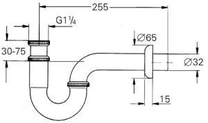 Grohe Lavabo Sifonu - 28947000
