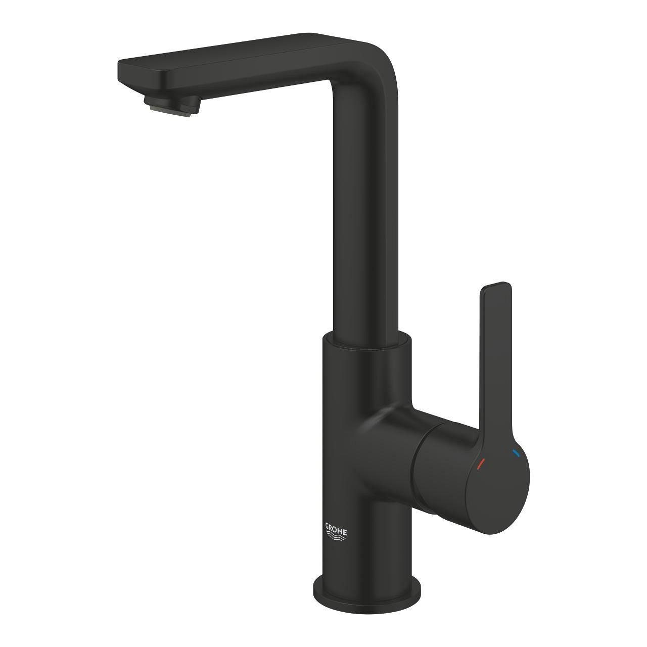 Grohe Lineare Çanak Lavabo Bataryası, Sifon Kumandalı, Mat Siyah 232962431
