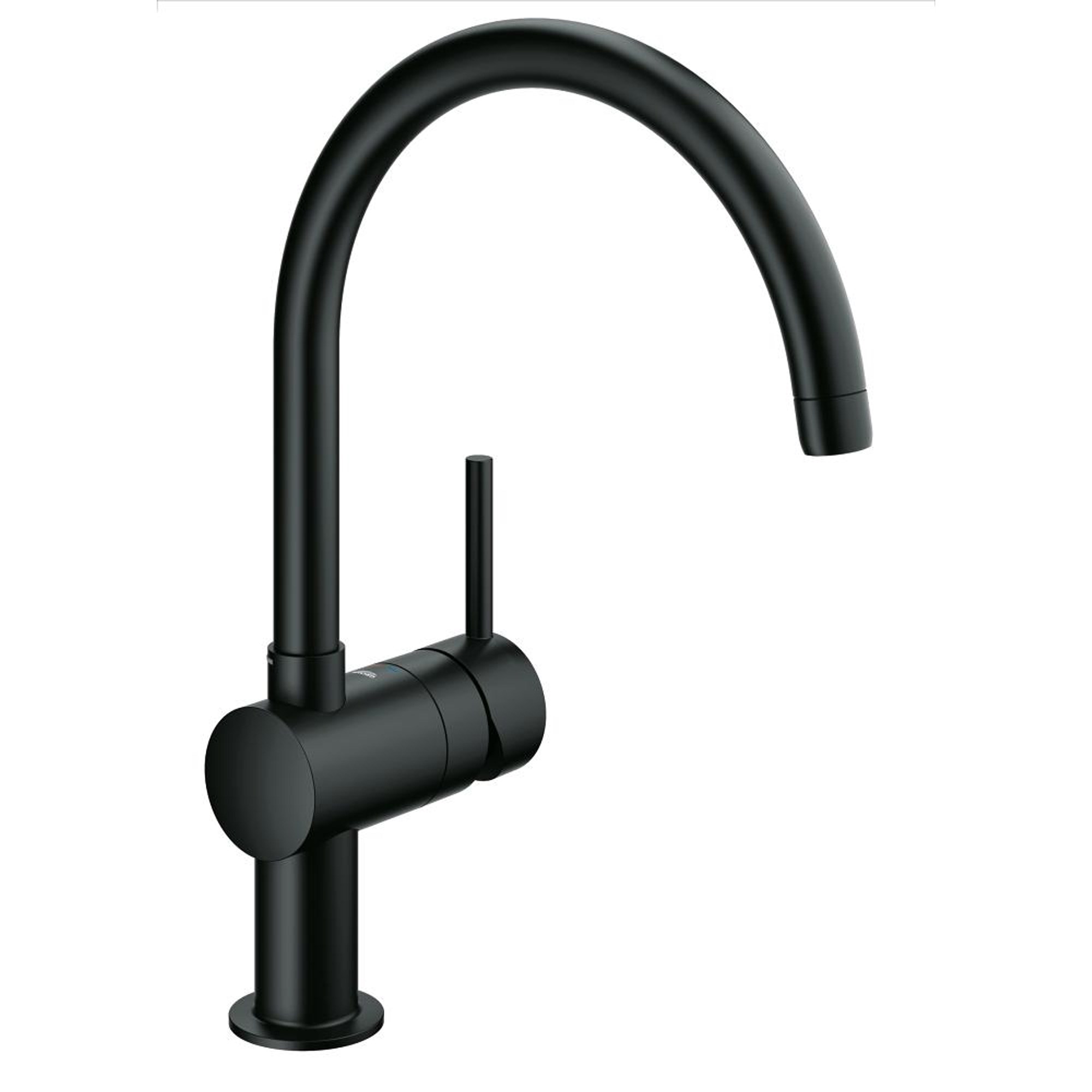 Grohe Minta Mutfak Bataryası Velvet Black Siyah 32917KS0