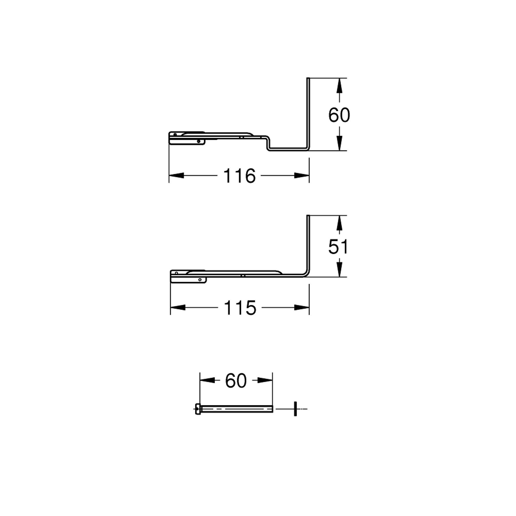 Grohe Motor Destek Parçası 43617000