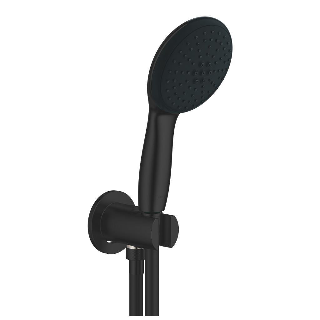 Grohe New Tempesta Ankastre Bağlantılı El Duşu Seti, 2 Akışlı, Mat Siyah - 264062433