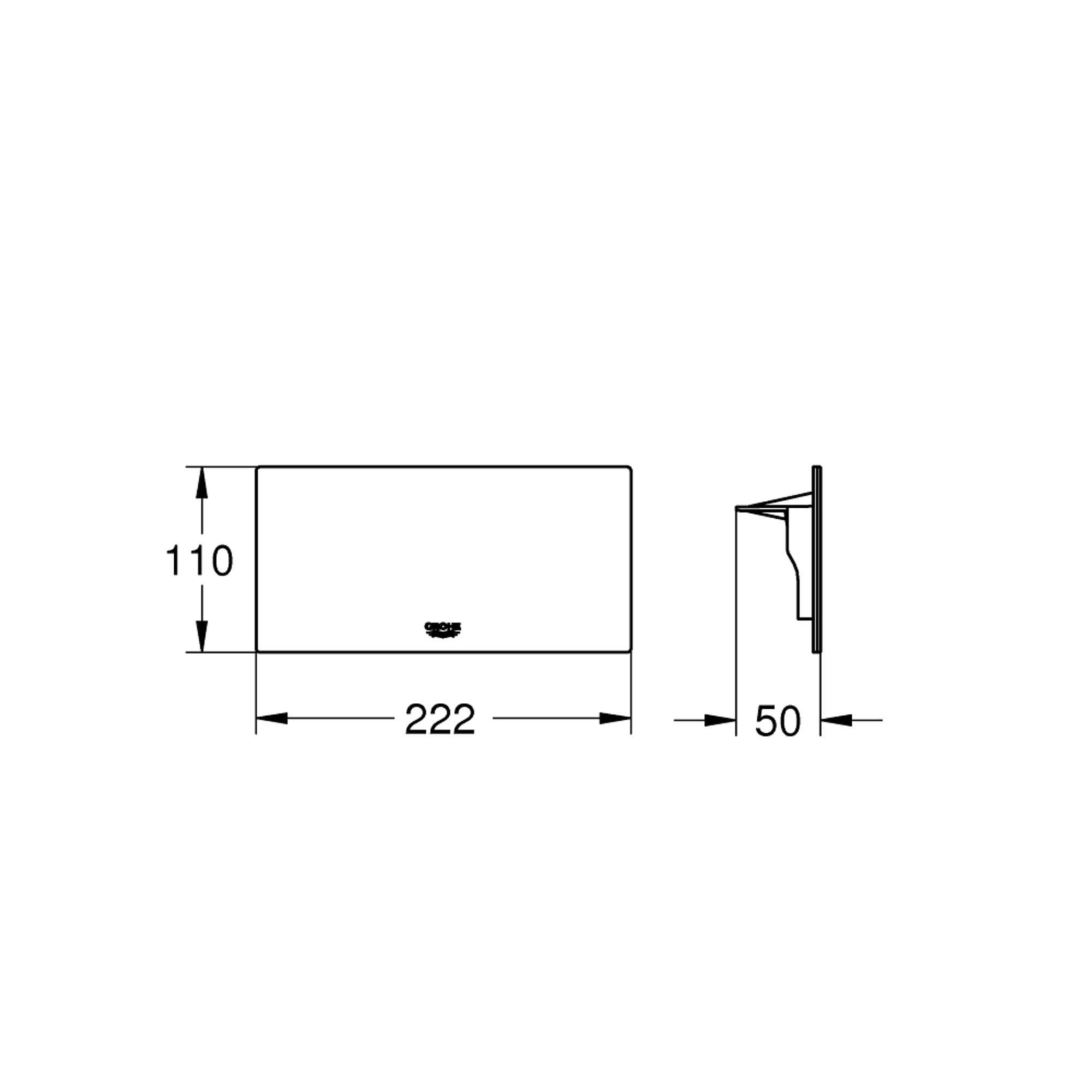 Grohe Plus Tepsi Krom 40954000