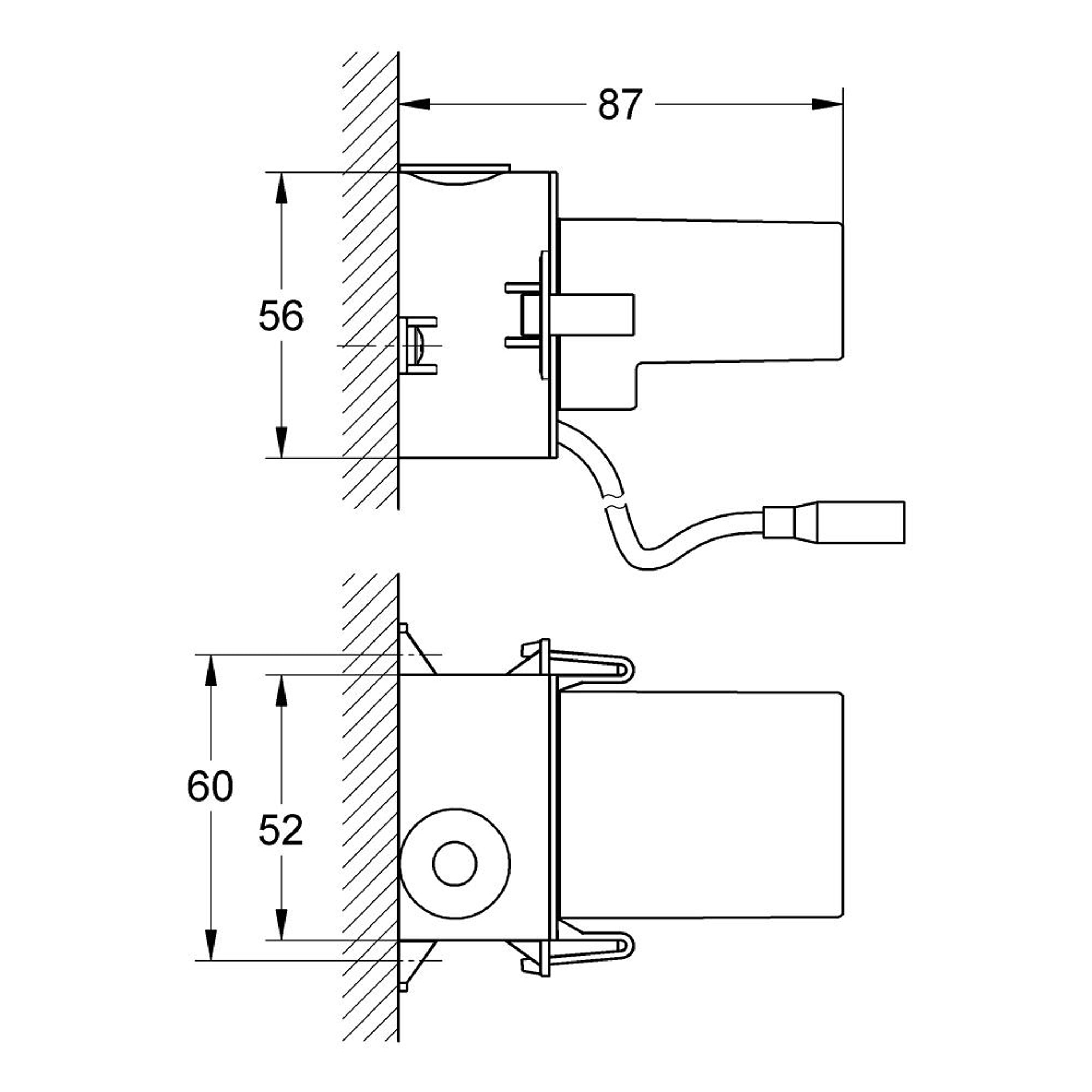 Grohe Priz Tipi Güç Kaynağı 110-240 V Krom 36078000