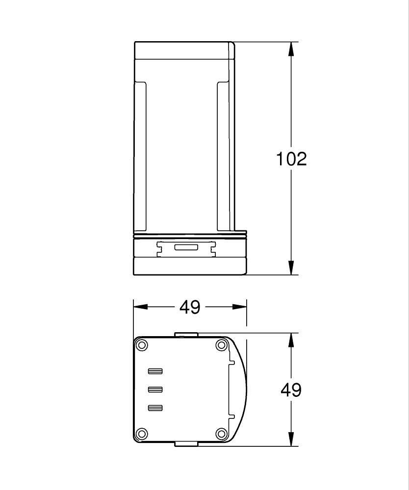 Grohe PureFoam Batarya Beyaz 1033859990