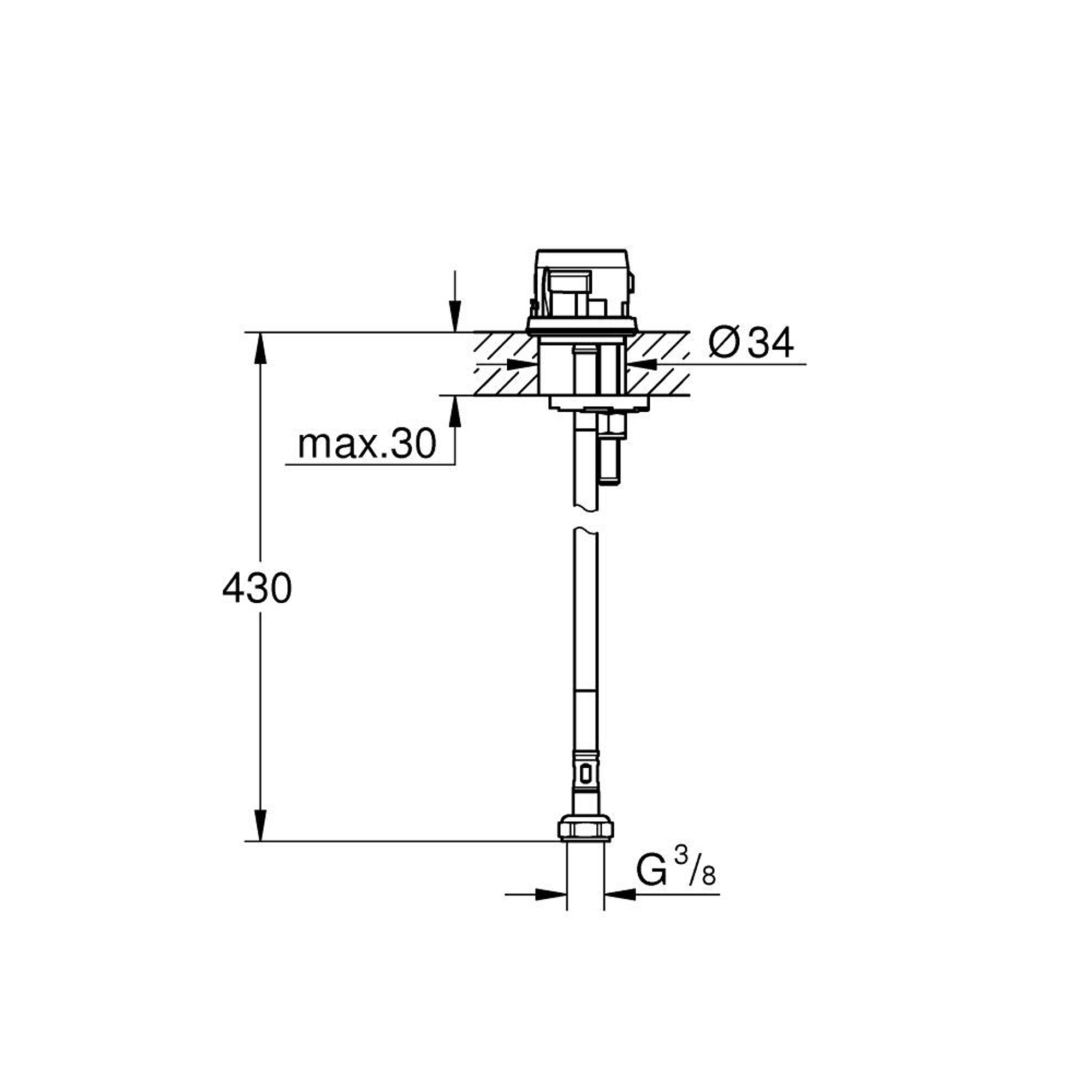 Grohe QuickExchange Socket 40873000