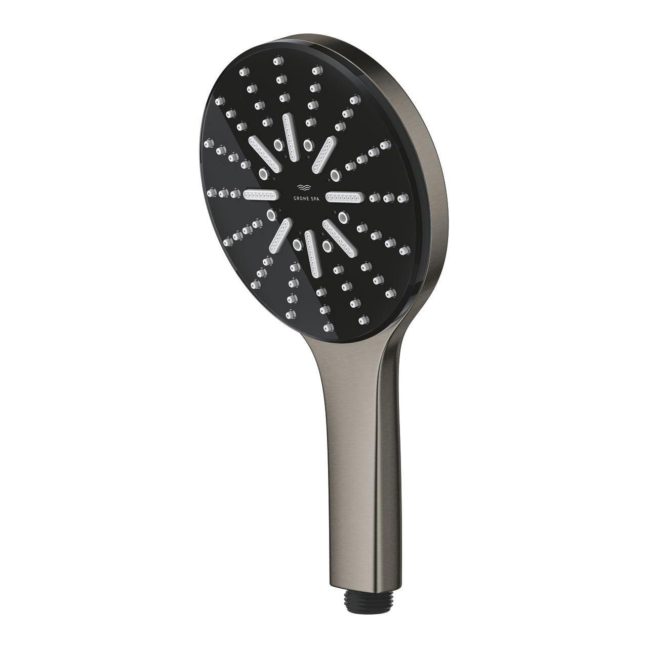 Grohe RainShower Aqua El Duşu, 3 Akışlı, Fırçalı Sert Grafit 101676AL00
