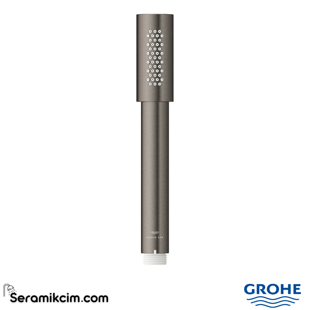 Grohe Rainshower Aqua Stick El Duşu, 1 Akışlı, Fırçalı Sert Grafit 26866AL0