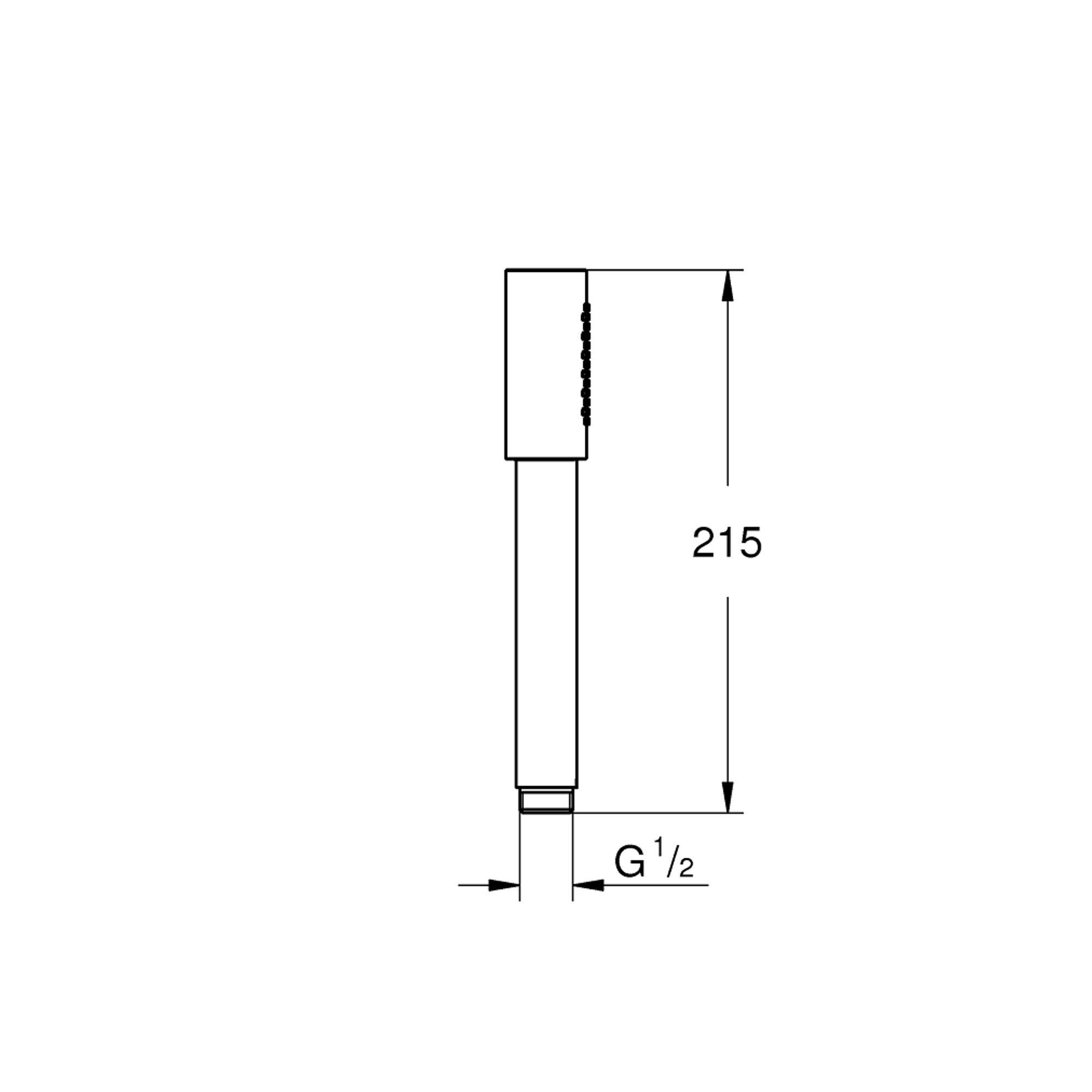 Grohe Rainshower Aqua Stick El Duşu 1 Fonksiyonlu Krom 26891000