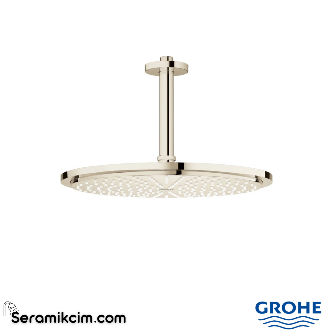 Grohe Rainshower Cosmopolitan 310 Tepe Duşu Seti 31 cm, Parlak Nikel 26067BE0