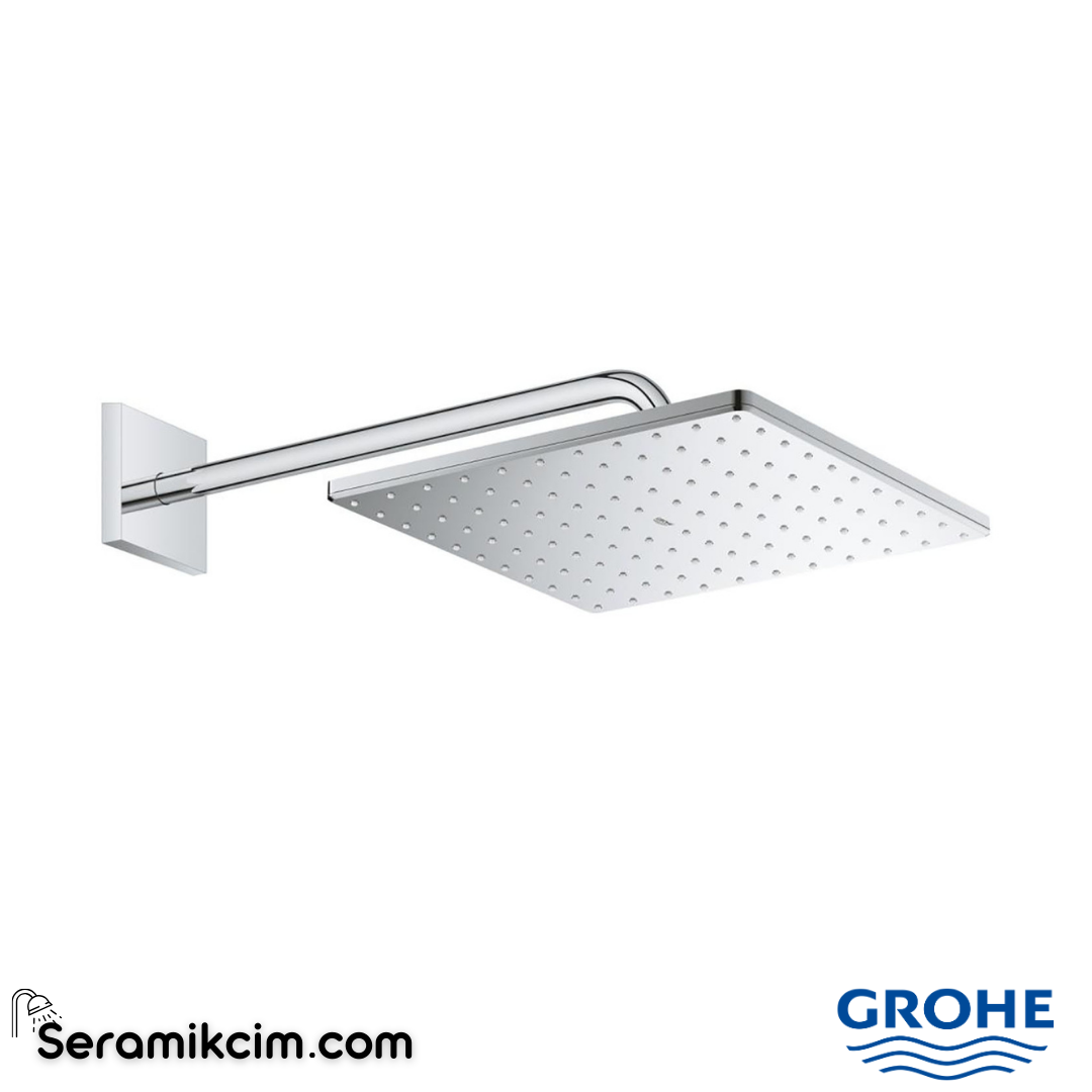 Grohe Rainshower Mono 310 Cube Duvardan Tepe Duşu Seti Krom 26563000