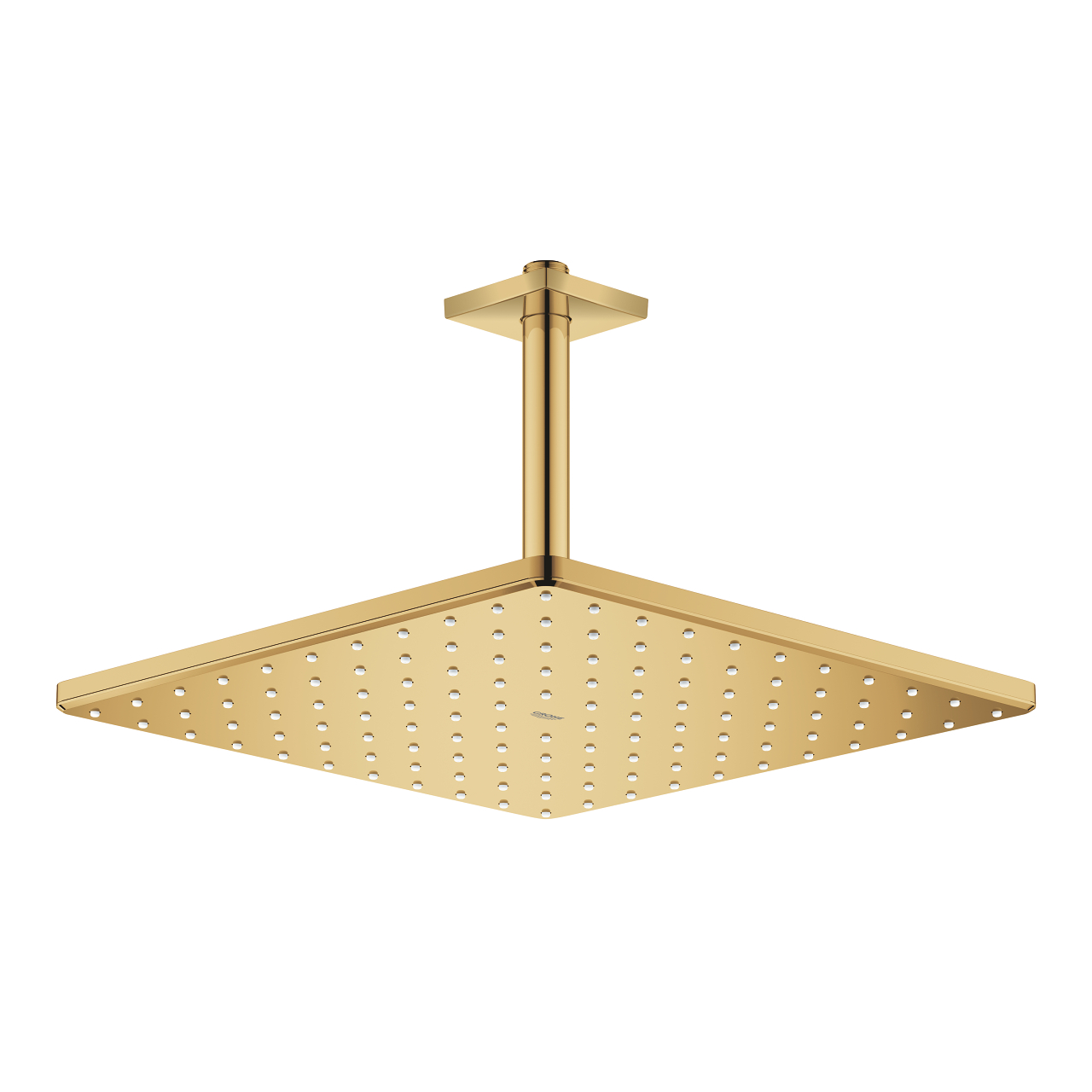 Grohe Rainshower Mono 310 Cube Tepe Duşu Seti, 31 cm, Parlak Altın 26566GL0