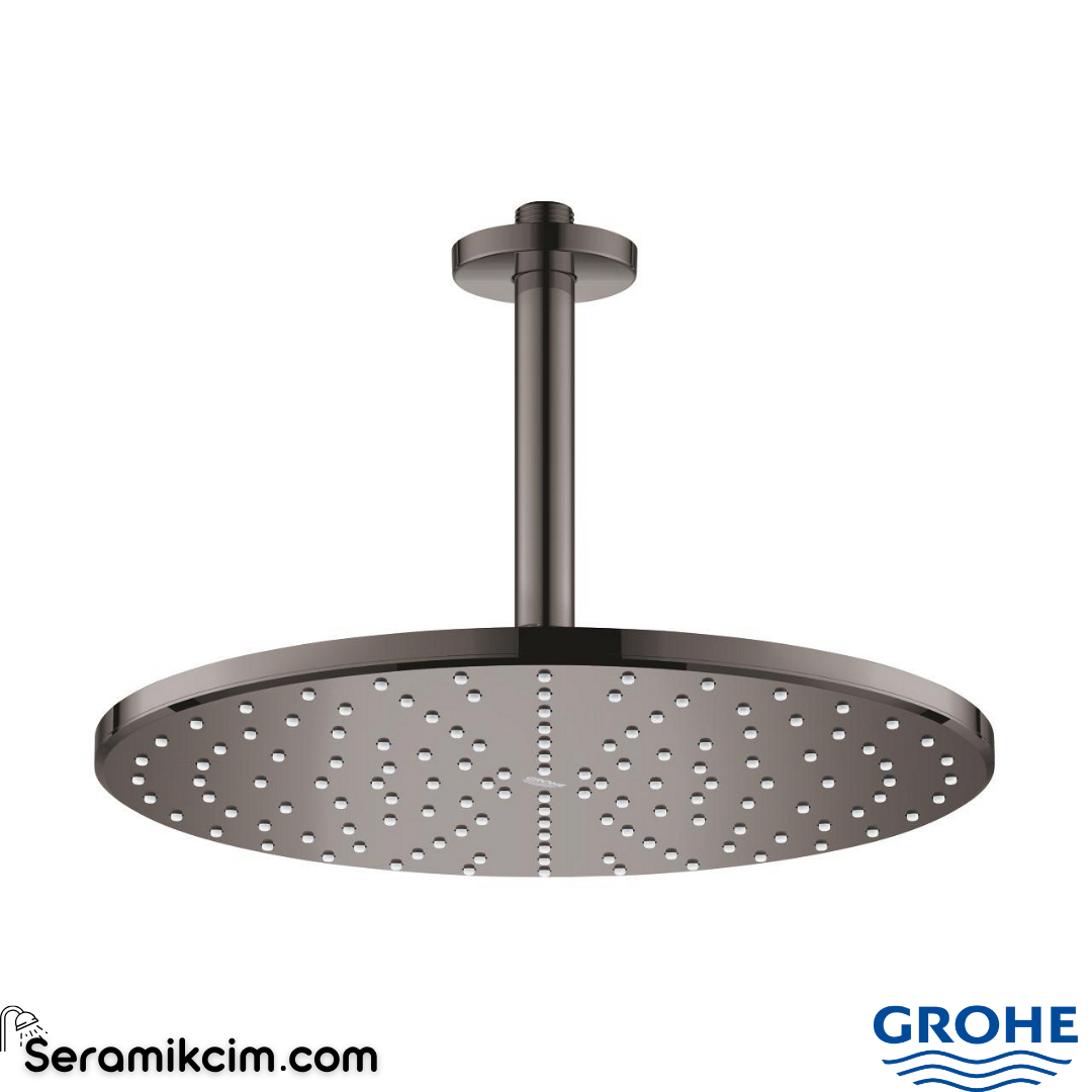 Grohe Rainshower Mono 310 Tepe Duşu Set Tavandan Sert Grafit 26560A00