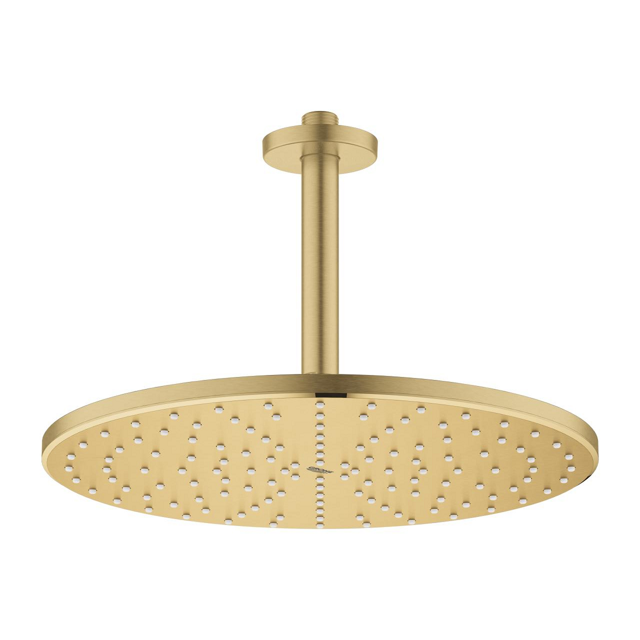 Grohe Rainshower Mono 310 Tepe Duşu Seti, 31 cm, Fırçalı Altın 26560GN0