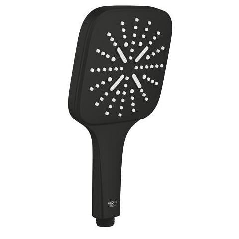 Grohe RainShower SmartActive 130 Cube El Duşu, 3 Akışlı, Mat Siyah 265822430