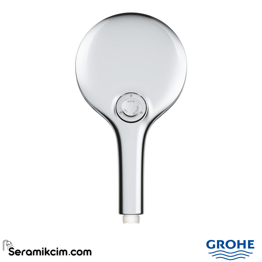 Grohe RainShower SmartActive 130 El Duşu, 3 Fonksiyonlu Krom 26574000