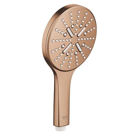 Grohe RainShower SmartActive 130 El Duşu, 3 Akışlı, Fırçalı Bakır - 26574DL0