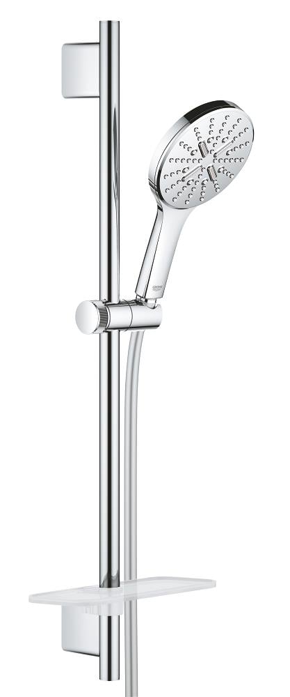 Grohe RainShower SmartActive 130 Sürgülü Duş Seti, 3 Fonksiyonlu Krom - 26575000