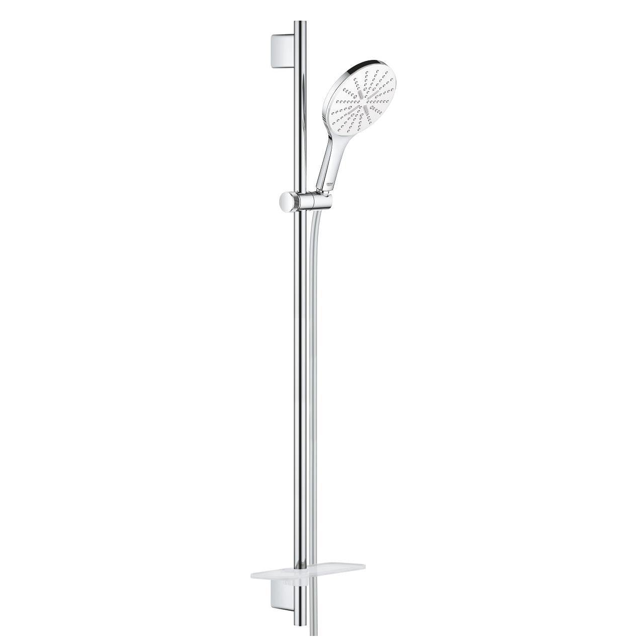 Grohe RainShower SmartActive 150 Sürgülü Duş Seti, 3 Fonksiyonlu, Krom-Beyaz 26594LS0