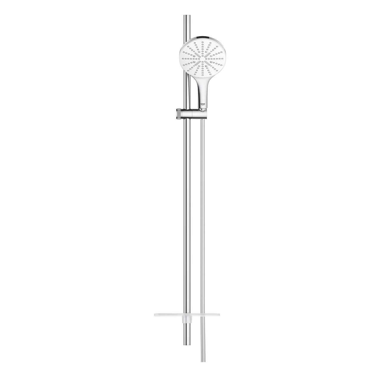 Grohe RainShower SmartActive 150 Sürgülü Duş Seti, 3 Fonksiyonlu, Krom-Beyaz 26594LS0