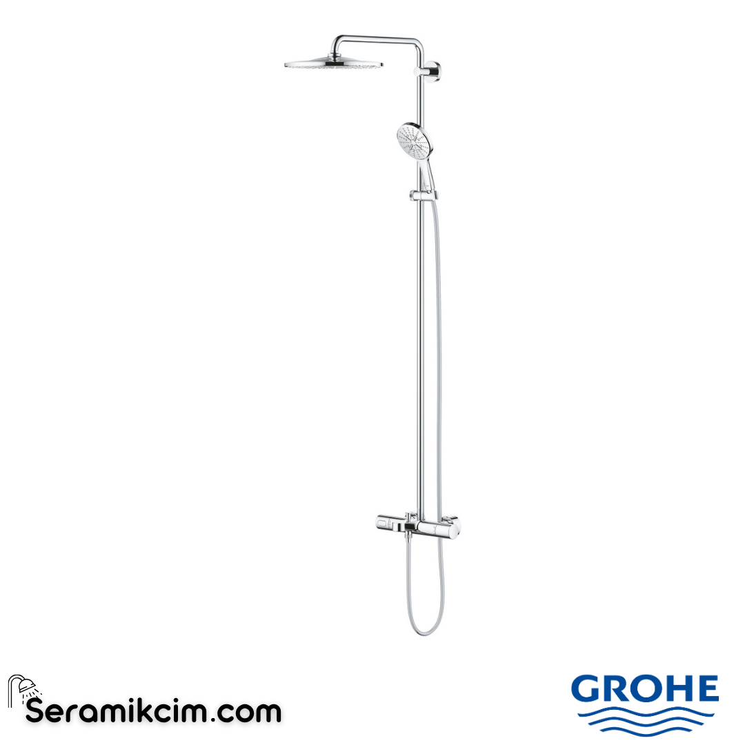 Grohe RainShower SmartActive 310 Duş Bataryalı Duş Sistemi Krom 27968001