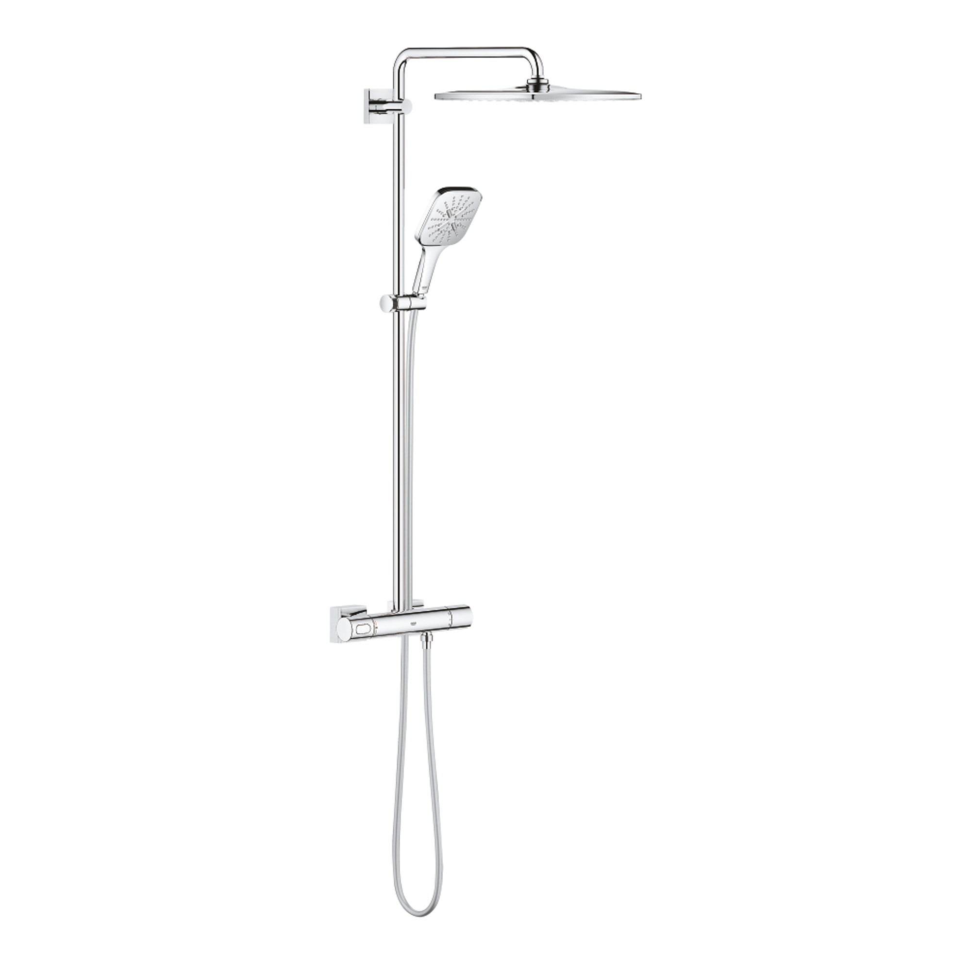 Grohe Rainshower SmartActive 310 Duvardan Termostatik Duş Sistemi Krom 26649000
