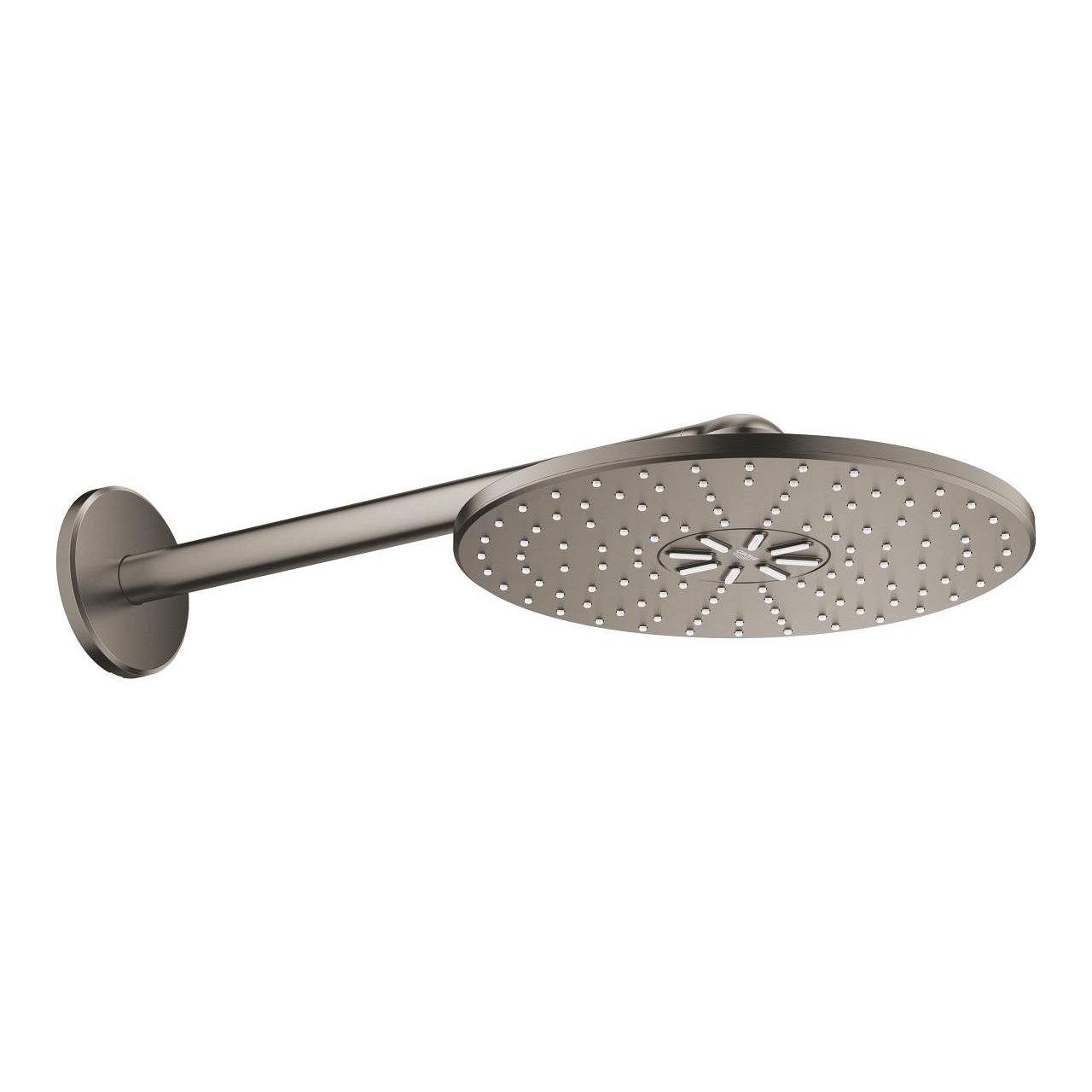 Grohe Rainshower SmartActive 310 Tepe Duşu Seti, 31 cm, 2 Fonksiyonlu, Fırçalı Sert Grafit 26475AL0