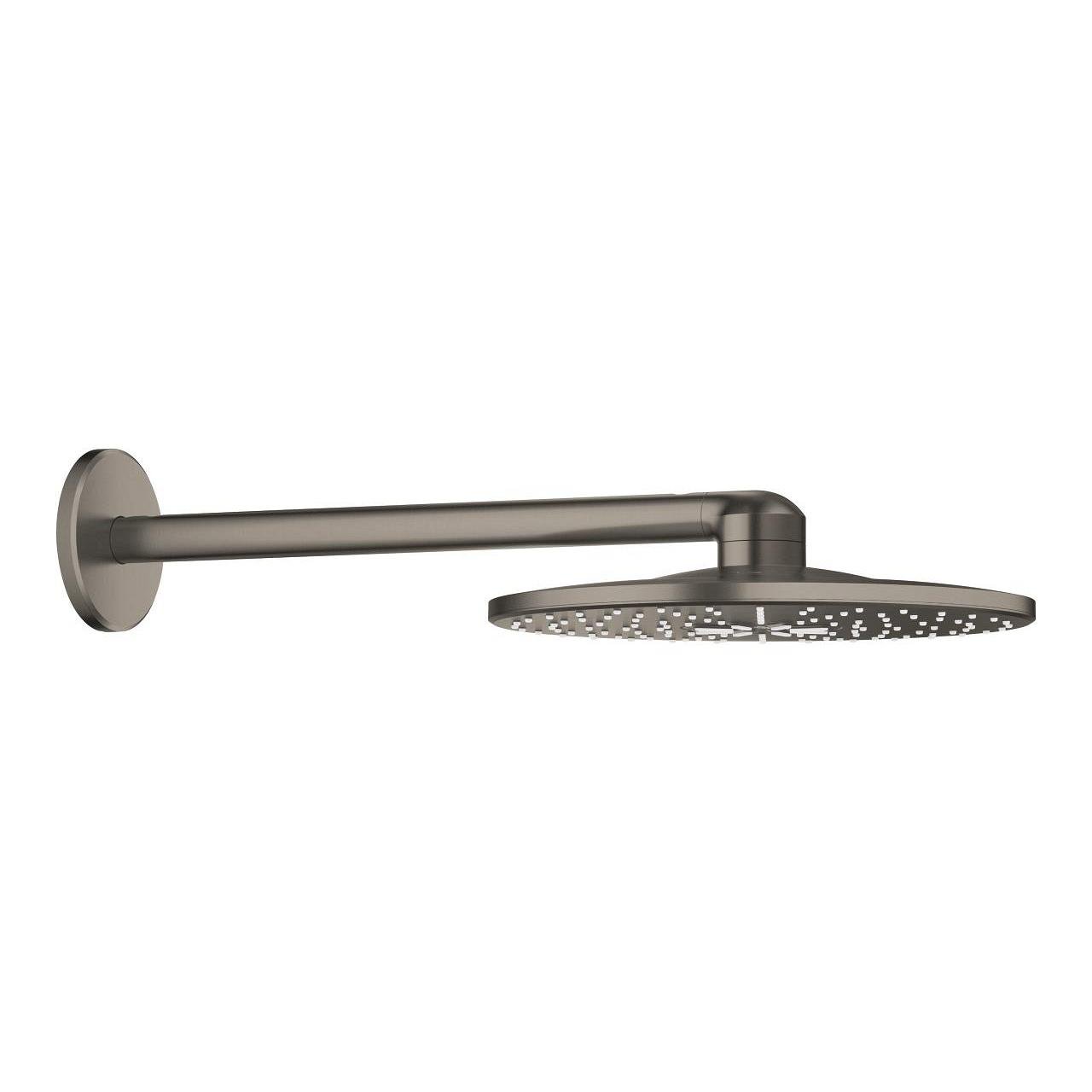 Grohe Rainshower SmartActive 310 Tepe Duşu Seti, 31 cm, 2 Fonksiyonlu, Fırçalı Sert Grafit 26475AL0