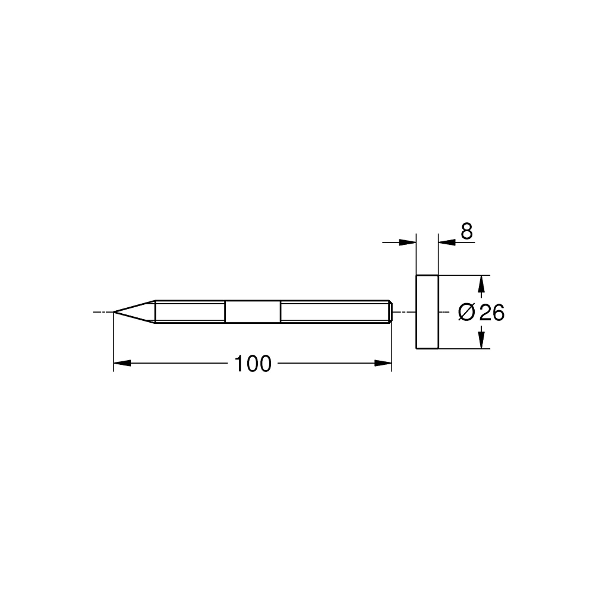 Grohe Rainshower SmartControl Ara Parça Krom 26385000