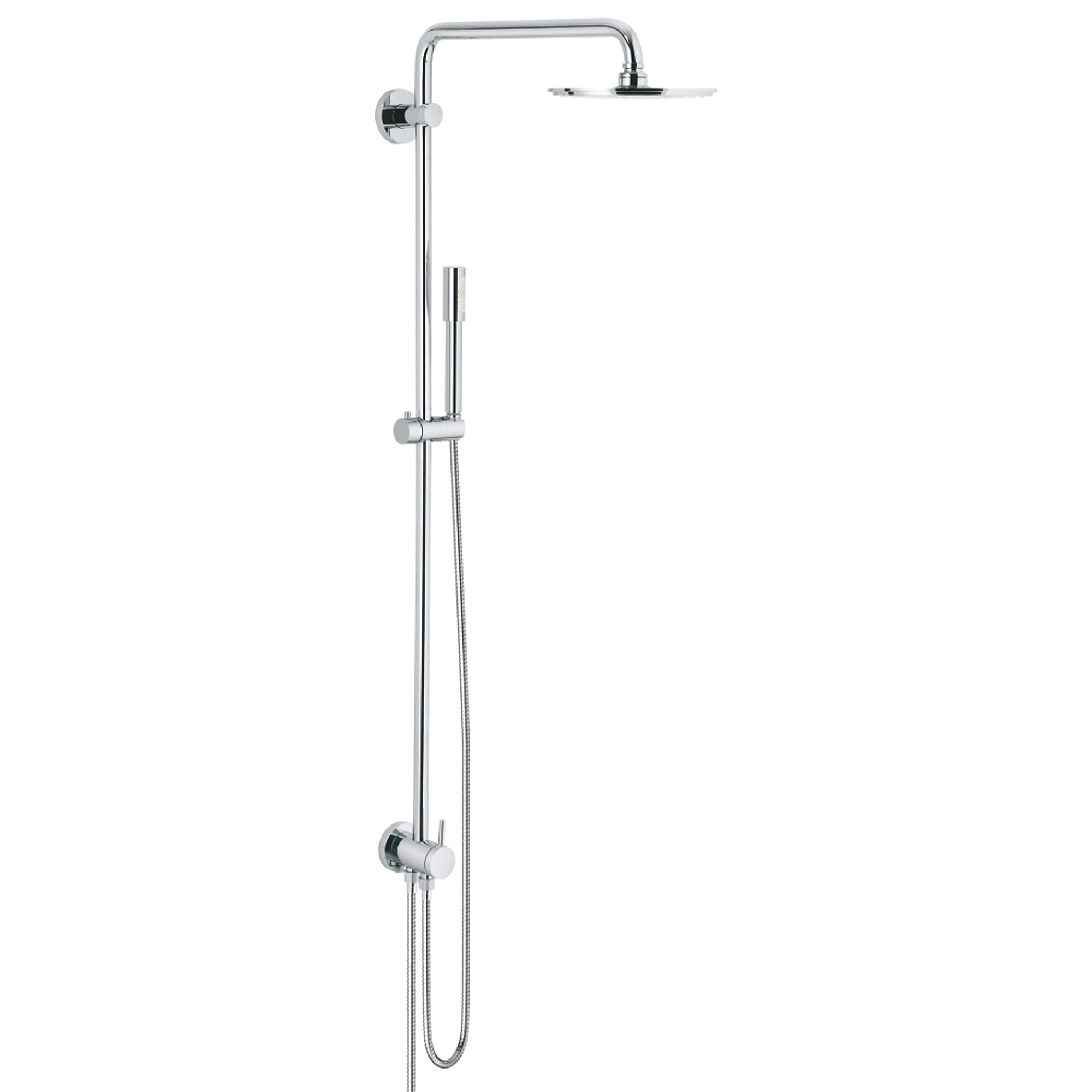 Grohe Rainshower System 210 Duvardan Yönlendiricili Duş Sistemi Krom 27058000