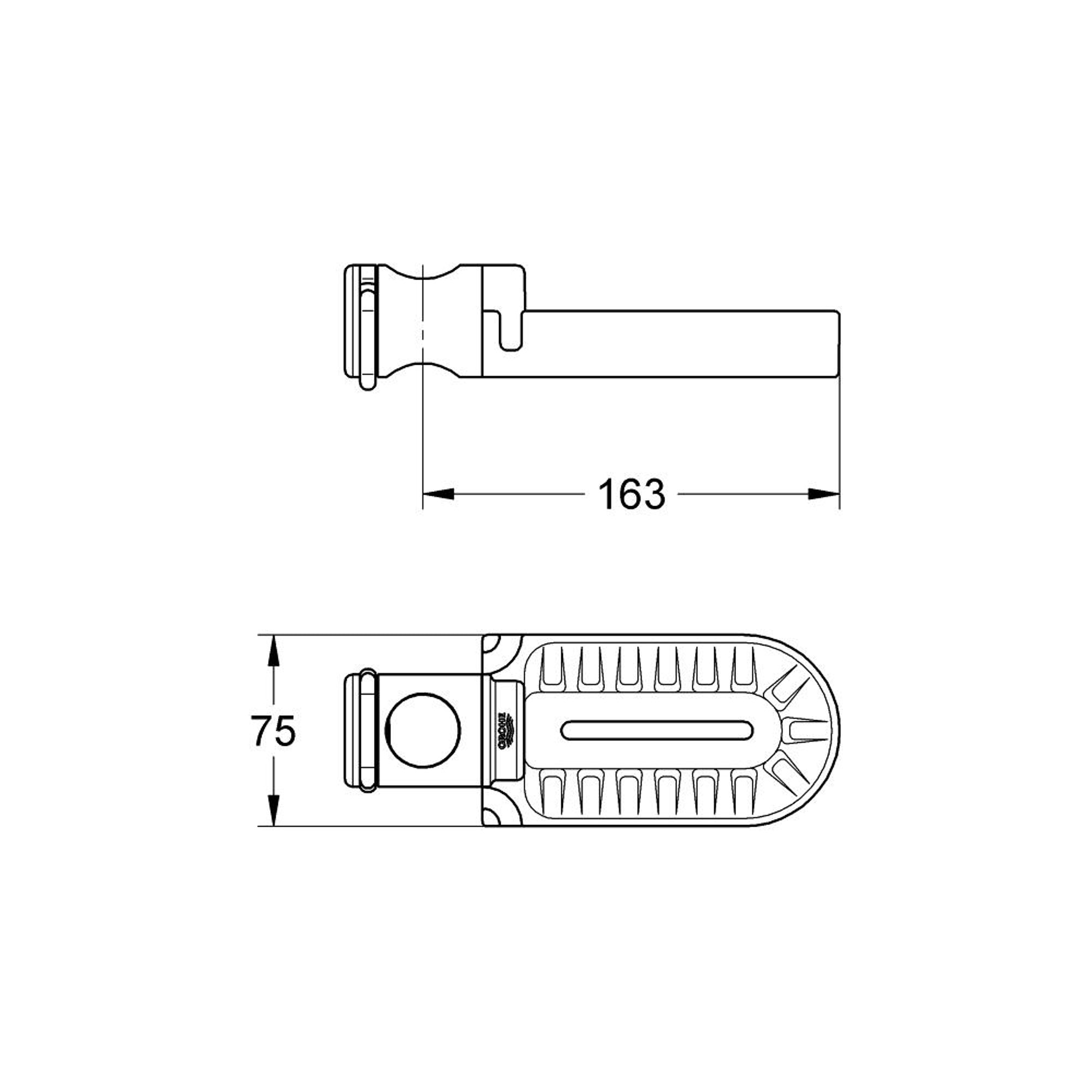Grohe Relexa Sabunluk Şeffaf 28631000