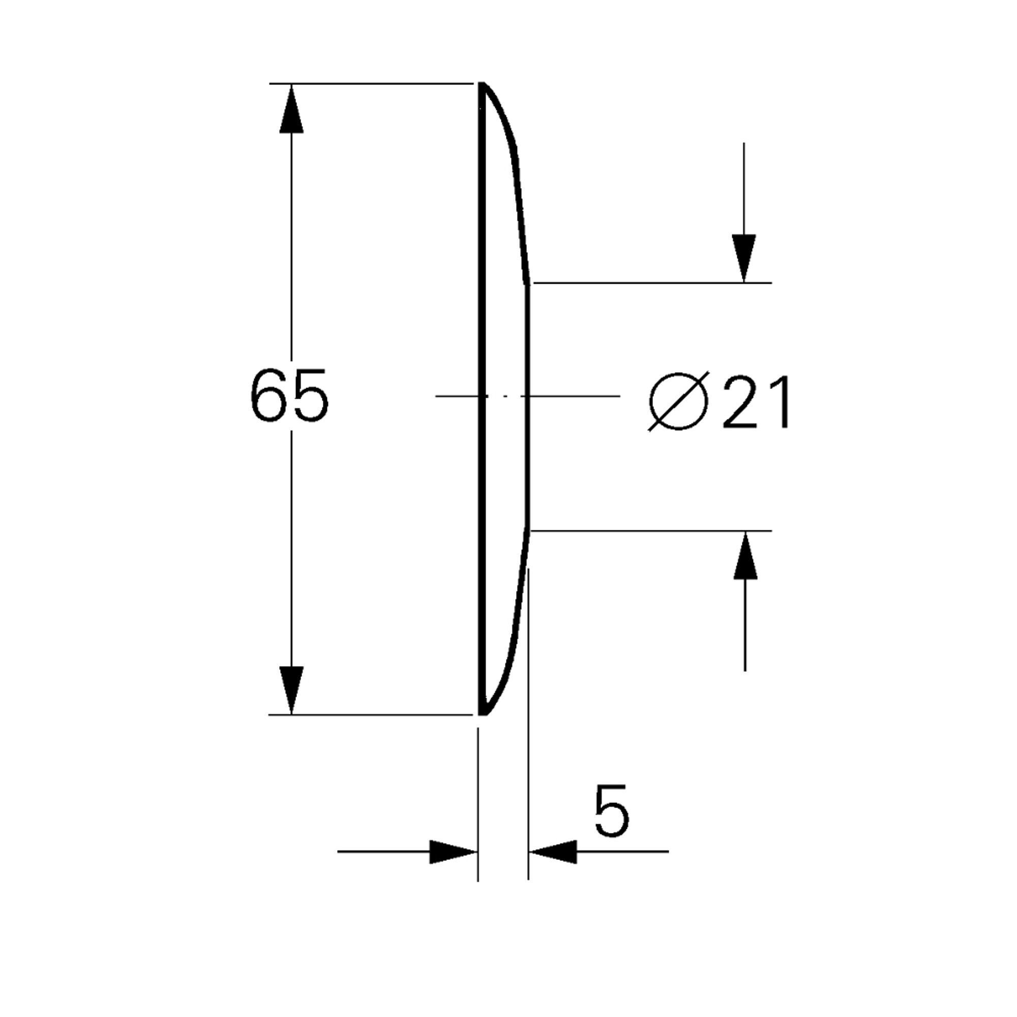 Grohe Rozet 1/2