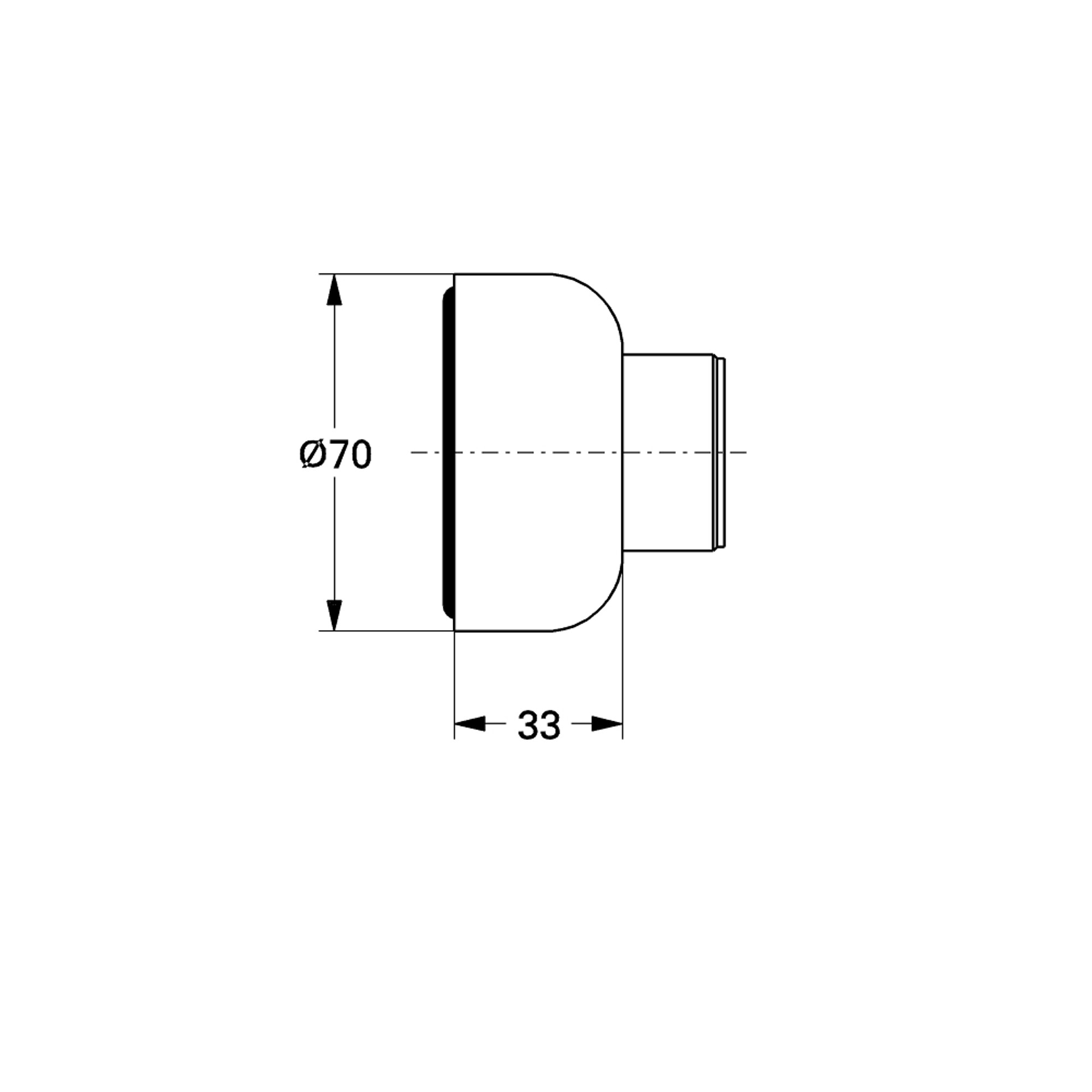 Grohe Rozet Krom 47455000