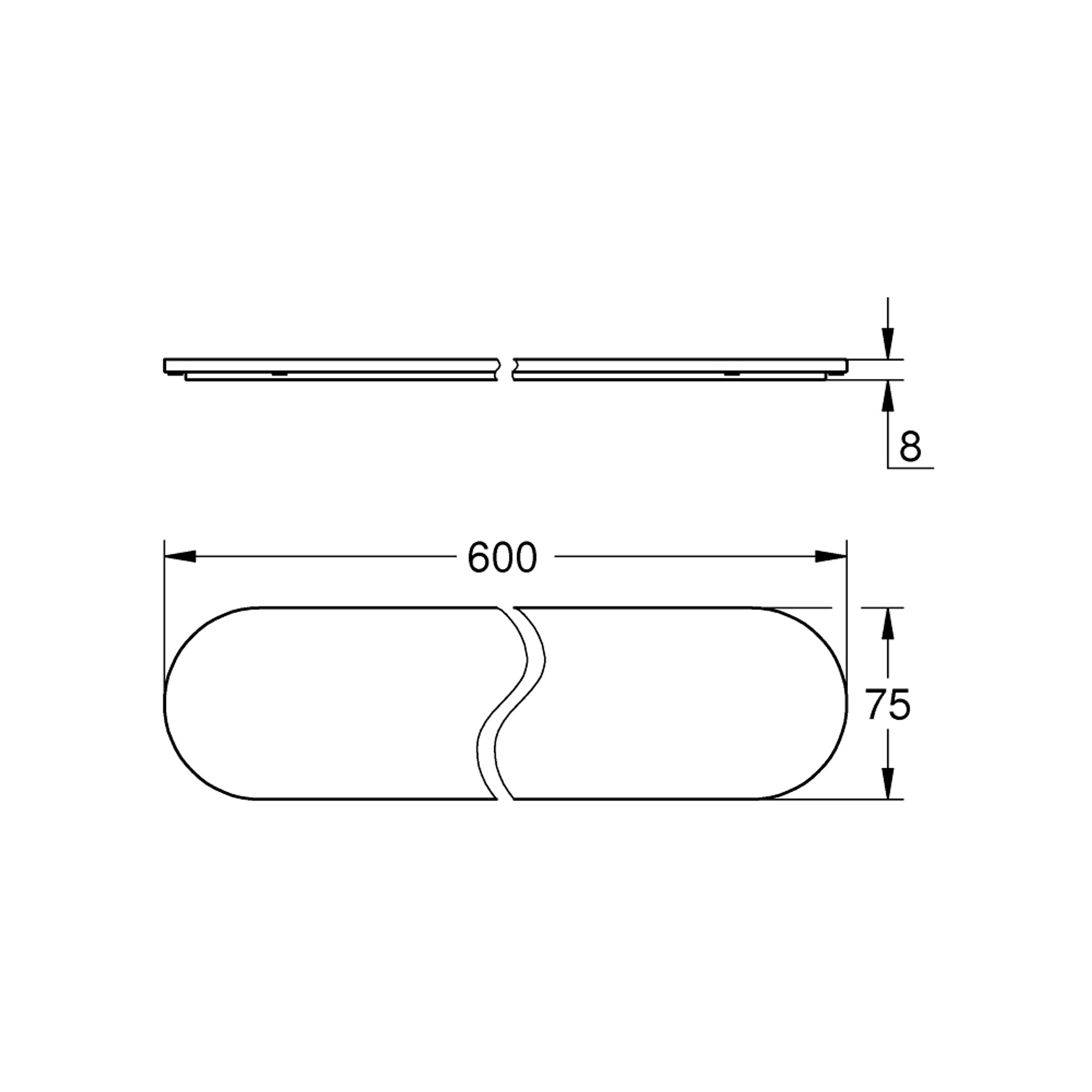 Grohe Selection Cam Raf Krom 41057000
