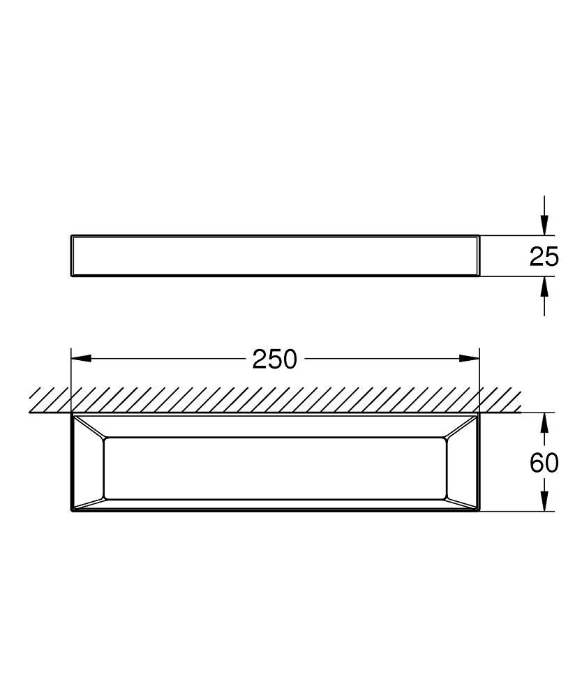 Grohe Selection Cube Etajer - 40766000