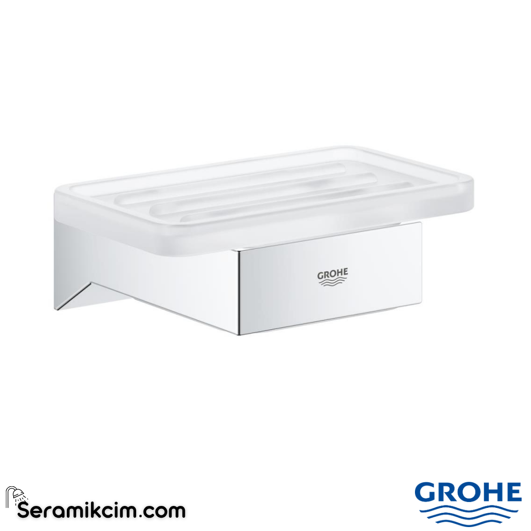 Grohe Selection Cube Sabunluk Camı 40806000 - 40806000