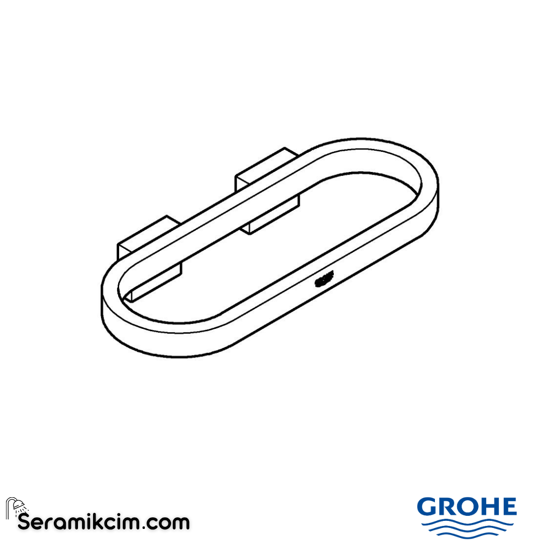 Grohe Selection Halka Havluluk Krom 41035000 - 41035000