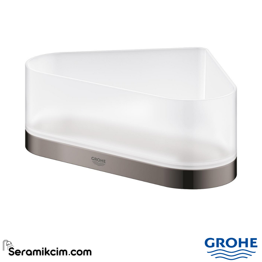 Grohe Selection Köşe Duş Rafı Plastik-Metal, Sert Grafit 41038A00 - 41038A00
