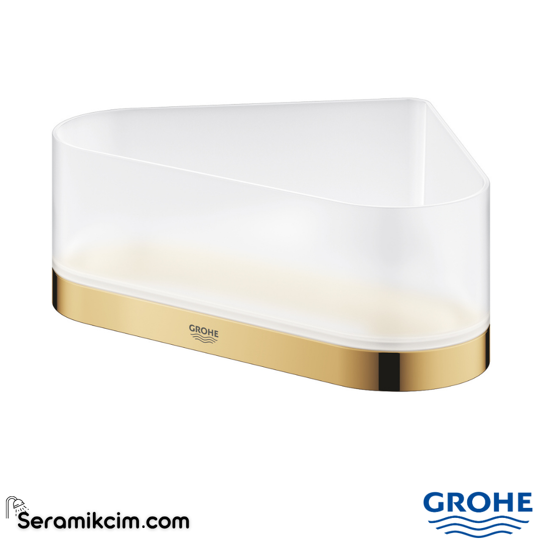 Grohe Selection Köşe Duş Rafı Plastik-Metal, Altın 41038GL0 - 41038GL0