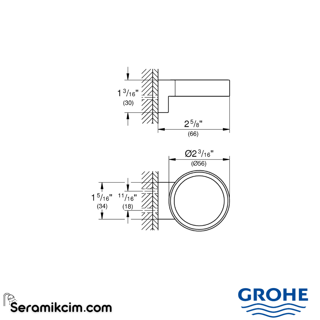 Grohe Selection Sabunluk Tutacağı - 41027000 - 41027000