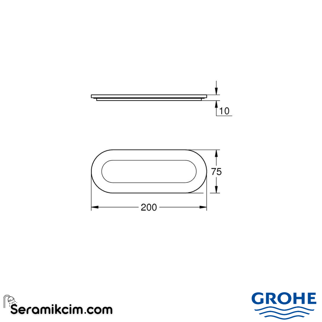 Grohe Selection Sabunluk Tutacağı İçin Cam 41036000 - 41036000